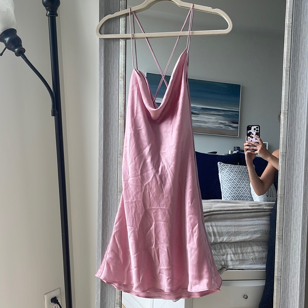 Zara Mini Dress - Pink